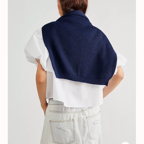 Free People University Rib Sweater Scarf - Picture 2 of 3